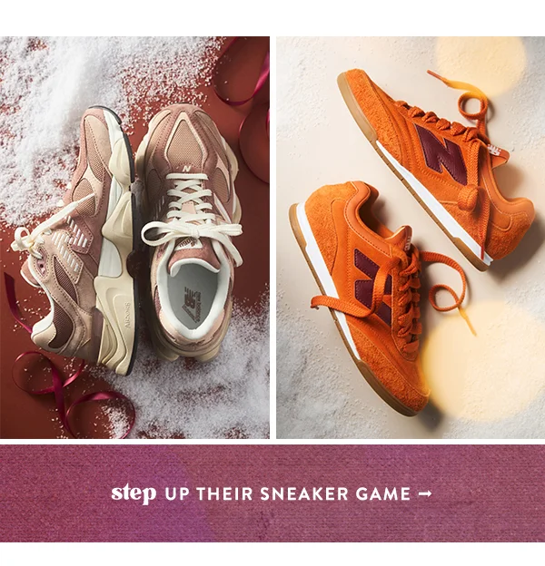step up their sneaker game