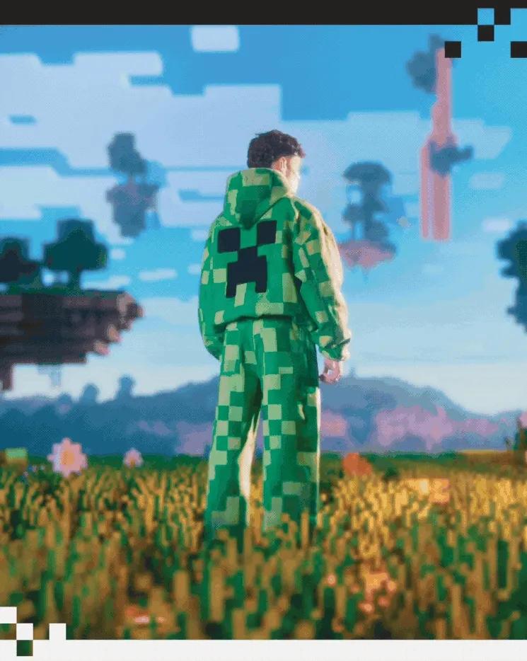 Minecraft x Very Cool collection. Online now.