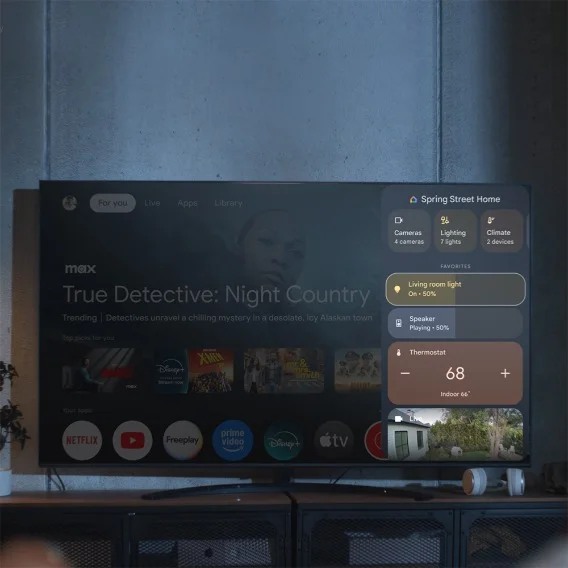 image of a tv sitting on a shelf