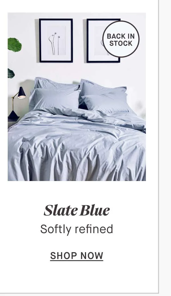 Slate Blue Softly refined -- SHOP NOW