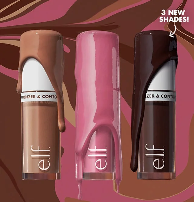 Camo Liquid Bronzer & Contour and Camo Liquid Blush