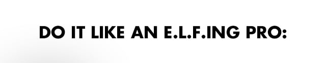 Do it like an e.l.f.ing pro