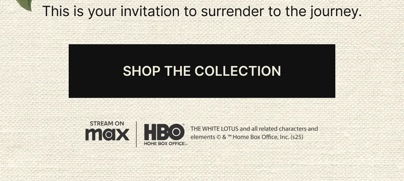 This is your invitation to surrender to the journey. | SHOP THE COLLECTION