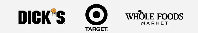 Dick's, Target and Whole Foods Market