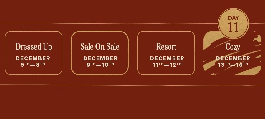 12 Days of Faherty Cozy Must Haves