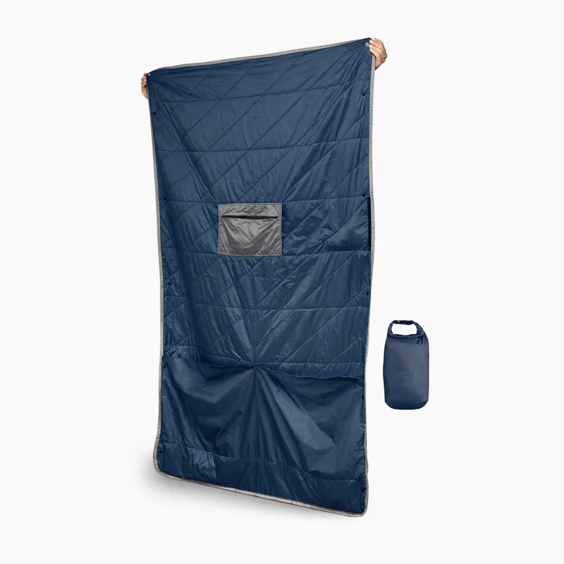 Image of Layover™ Travel Blanket - Insulated & Packable | Blue