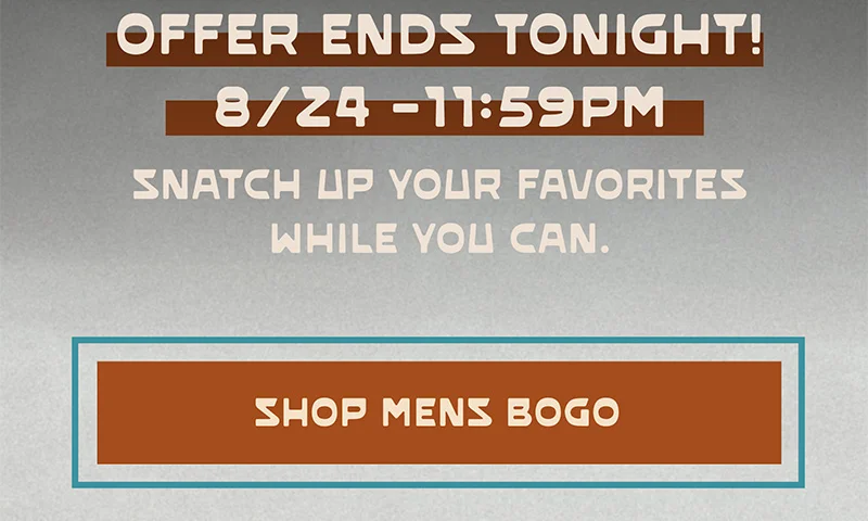 BOGO Sale