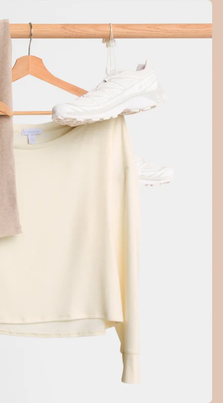 Let Loose Pullover in Fresh Snow