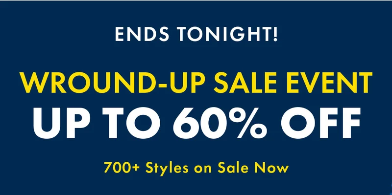 Wround-up sale event