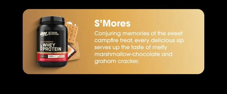 S'Mores Conjuring memories of the sweet campfire treat, every delicious sip serves up the taste of melty marshmellow-chocolate and graham cracker.