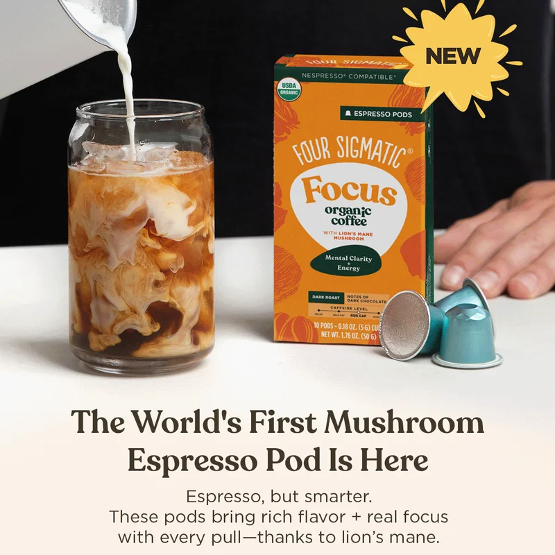 The World's First Mushroom Espresso Pod Is Here