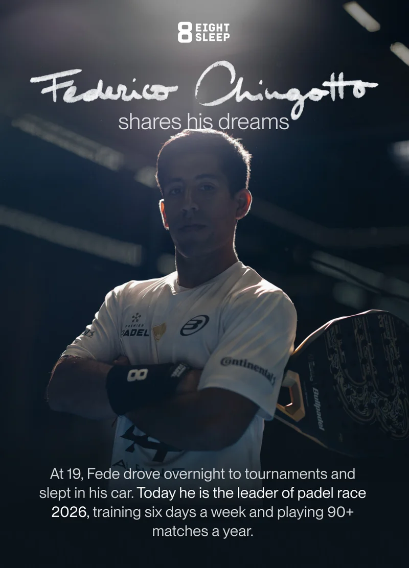 Federico Chingotto shares his dreams