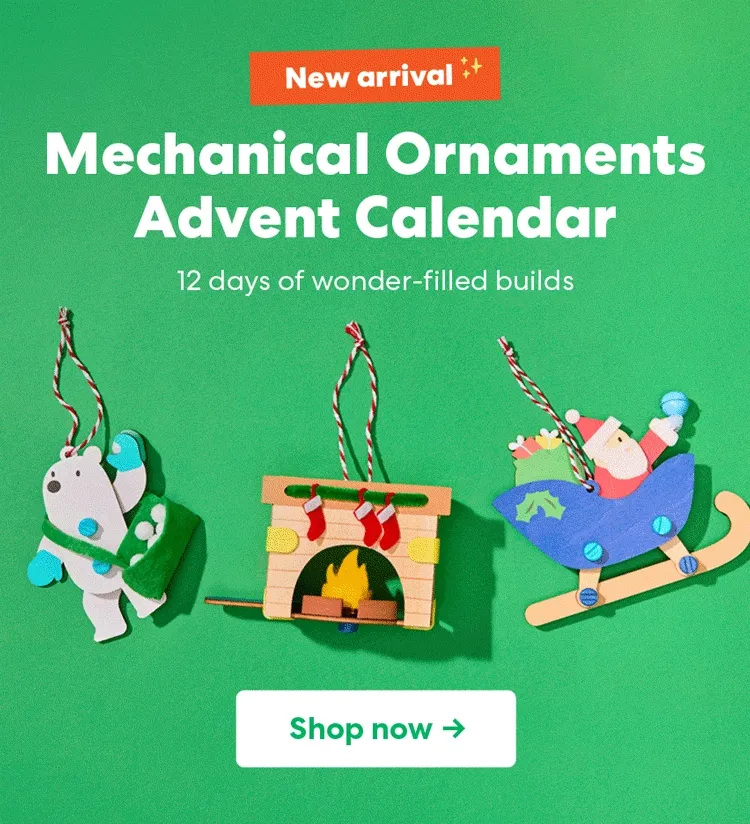 NEW ARRIVAL: Mechancial Ornaments Advent Calendar