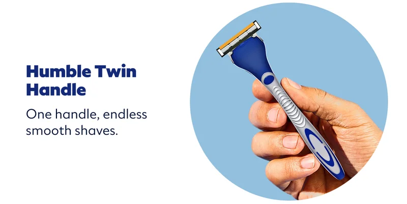 Humble Twin Handle: One handle, endless smooth shaves.