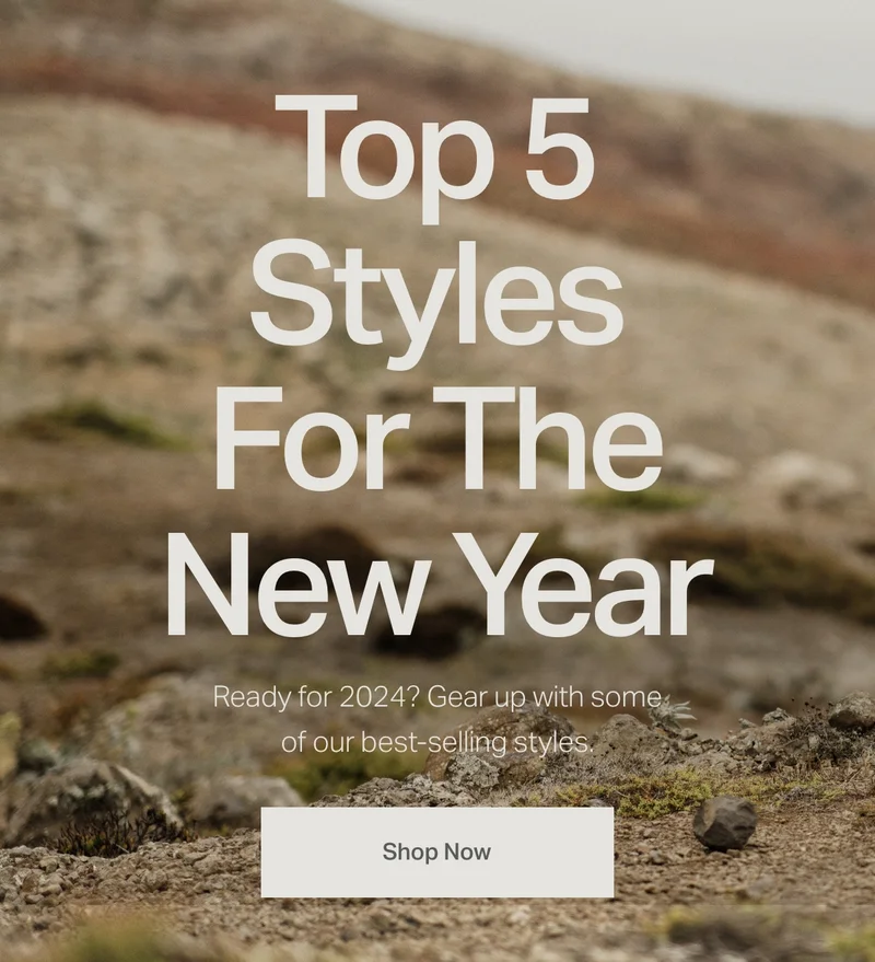 Top 5 Styles For The New Year