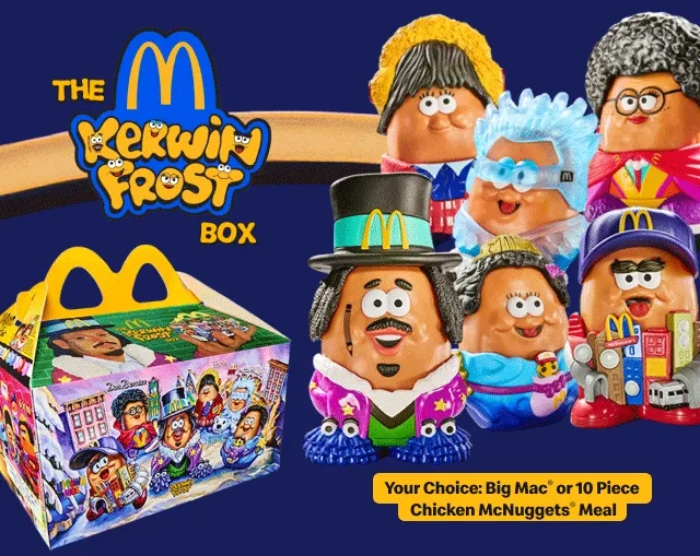 The Kerwin Frost Box: Your choice of a Big Mac or 10 piece Chicken McNuggets meal.
