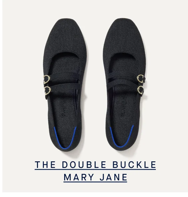 THE DOUBLE BUCKLE MARY JANE