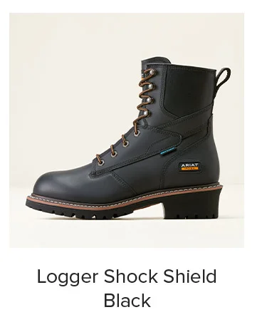 Logger Shock Shield in Black