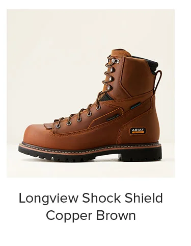 Longview Shock Shield in Copper Brown