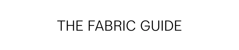 Girlfriend Collective Fabric Guide