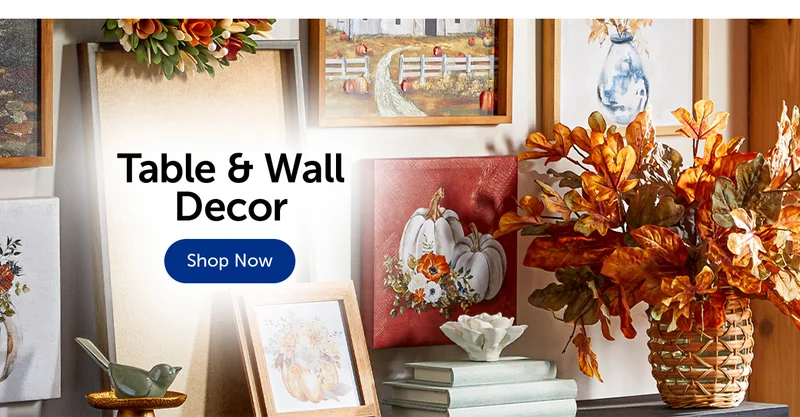 Fall Table & Wall Decor