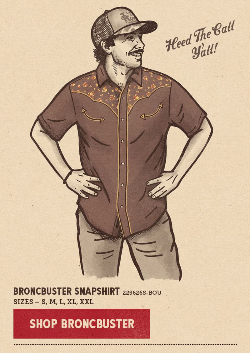 Broncobuster Snapshirt