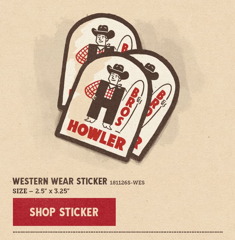 Western Wear Sticker