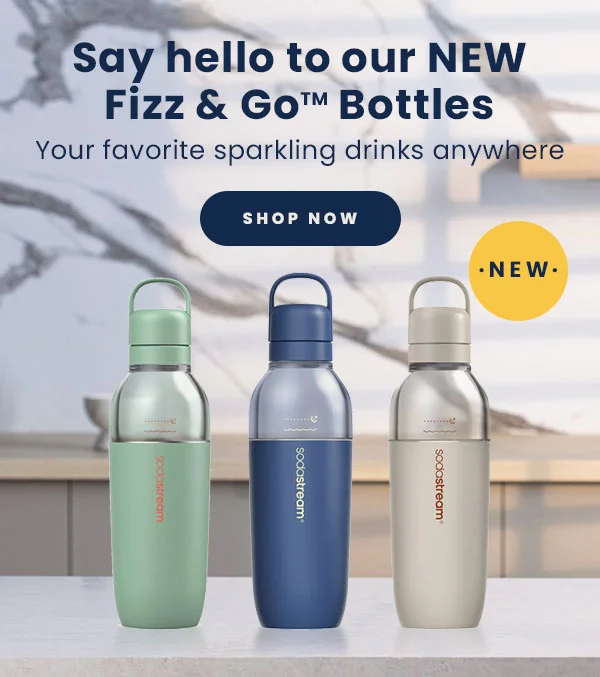 Say hello to our NEW Fizz and Go Bottles Say hello to our NEW Fizz and Go Bottles