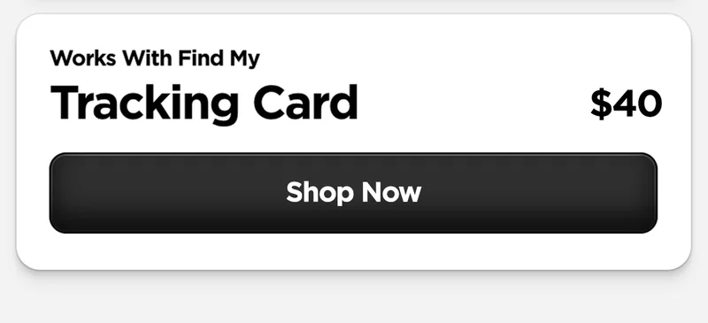 Tracking Card