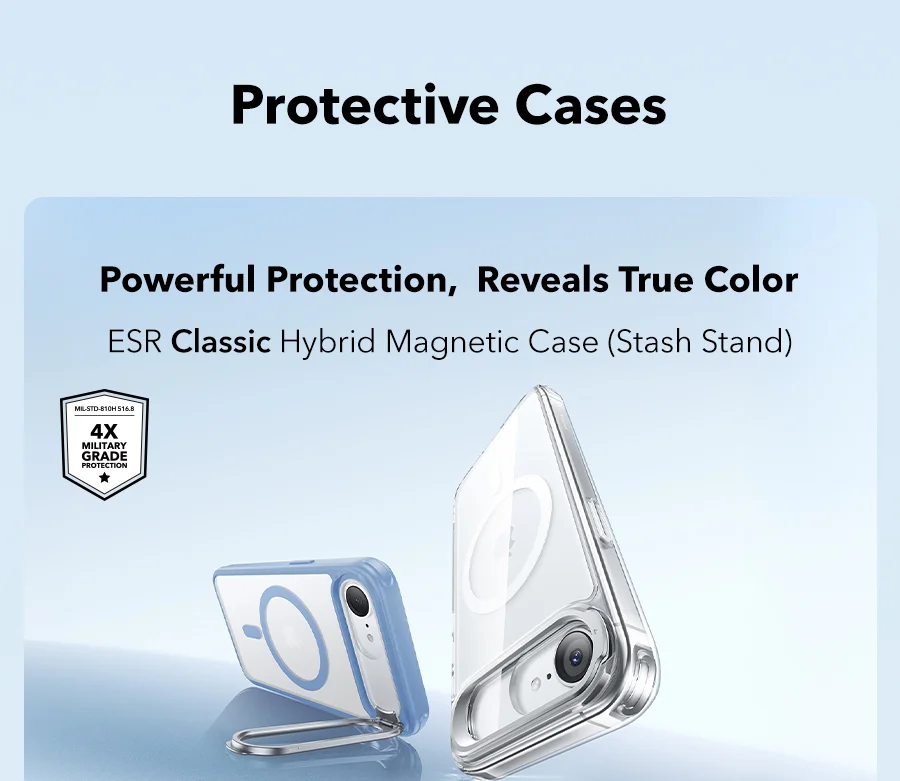 ESR Classic Hybrid Magnetic Case (Stash Stand)