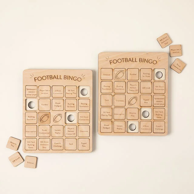 Football Bingo Set of 2