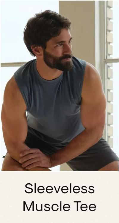 Sleeveless Active Muscle Tee