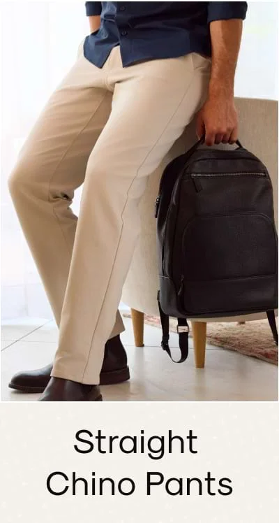 Straight Chino Pants