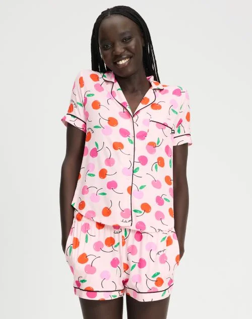 Painterly Short Pj Set