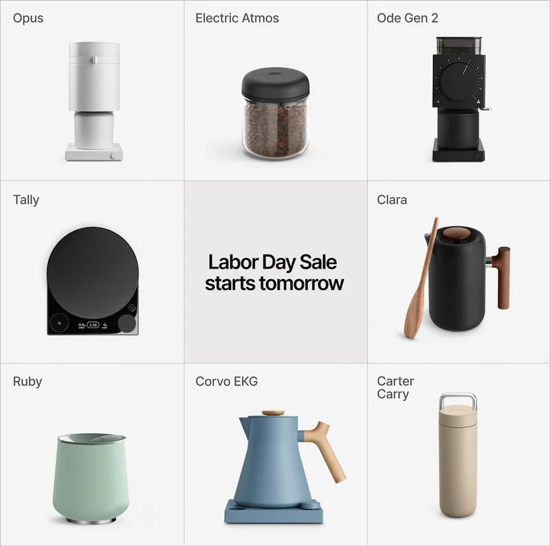Labor Day Sale starts tomorrow