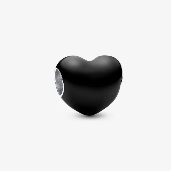 Black Heart Charm