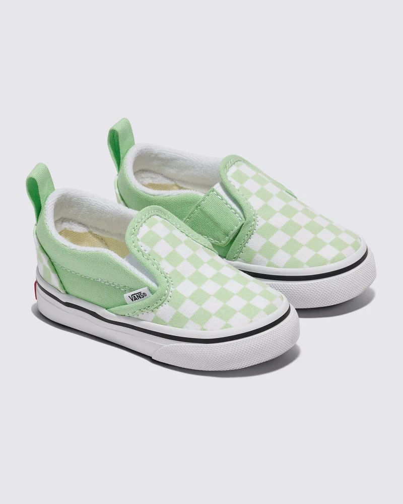 Toddler Classic Slip-On V Checkerboard Shoe