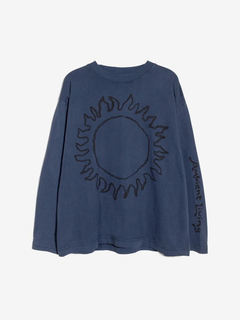 Image of Extra Vitamins Ambient Longsleeve - Faded Blue