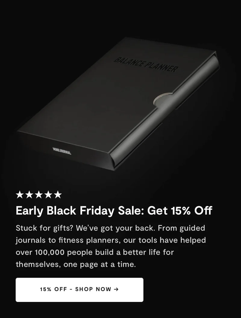 15% off - shop now