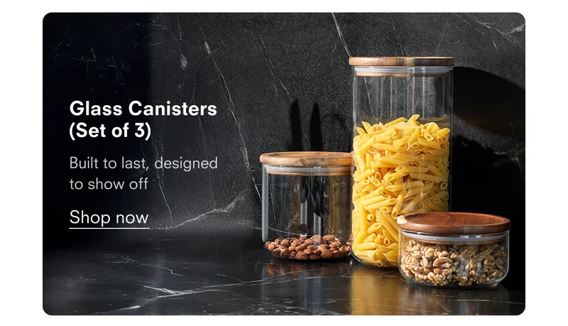 Glass Canisters