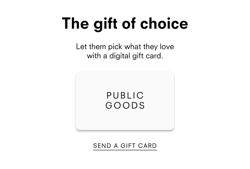 Send a gift card