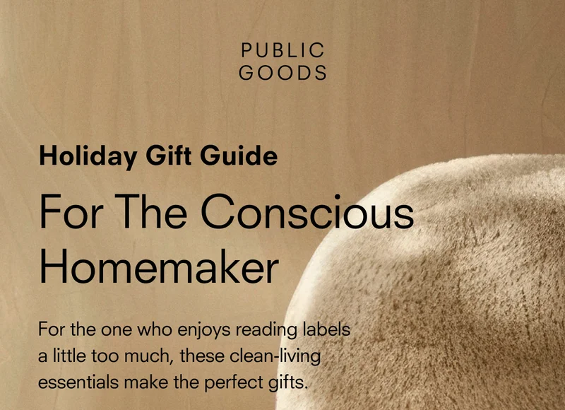 Holiday gift guide for the conscious homemaker