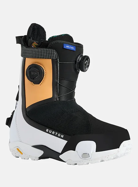 Women's Burton Highshot X Step On® Snowboard Boots in Orange Cream / Multi