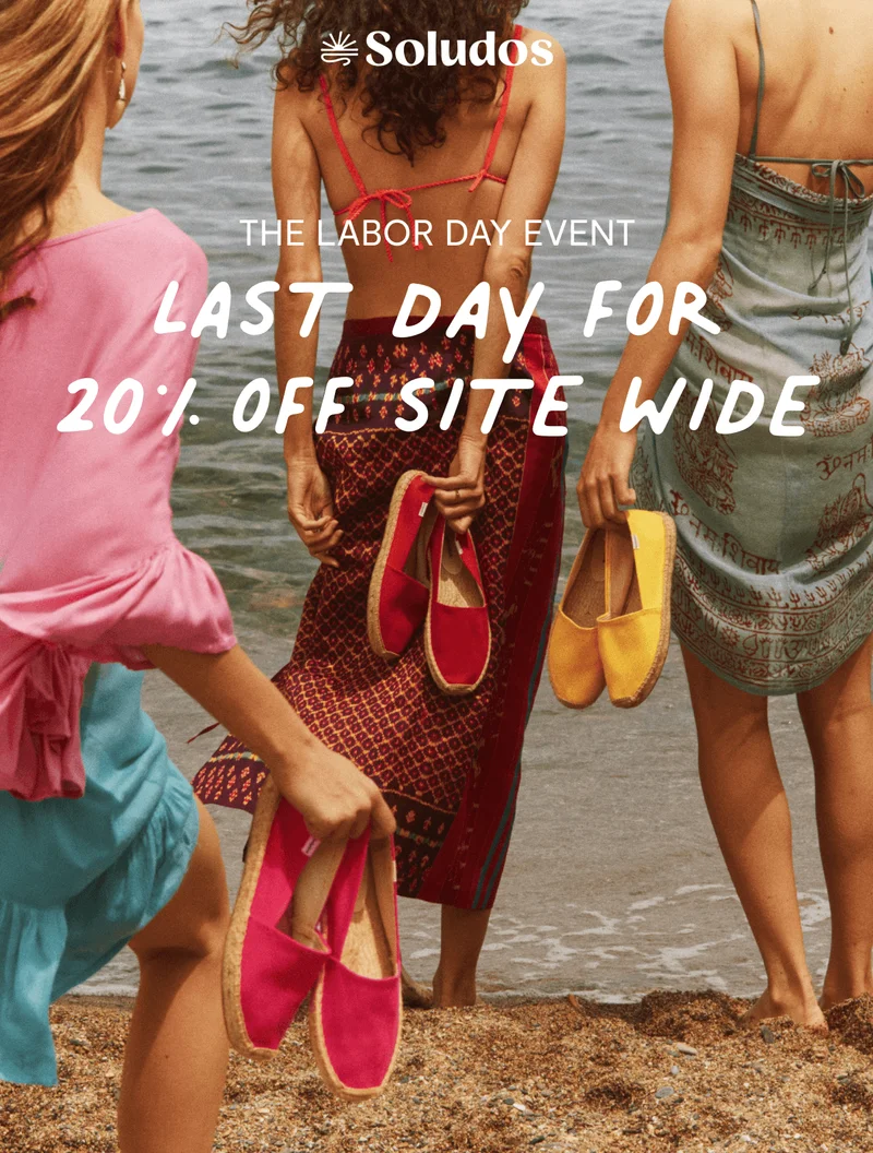 Last Day for 20% Off Sitewide