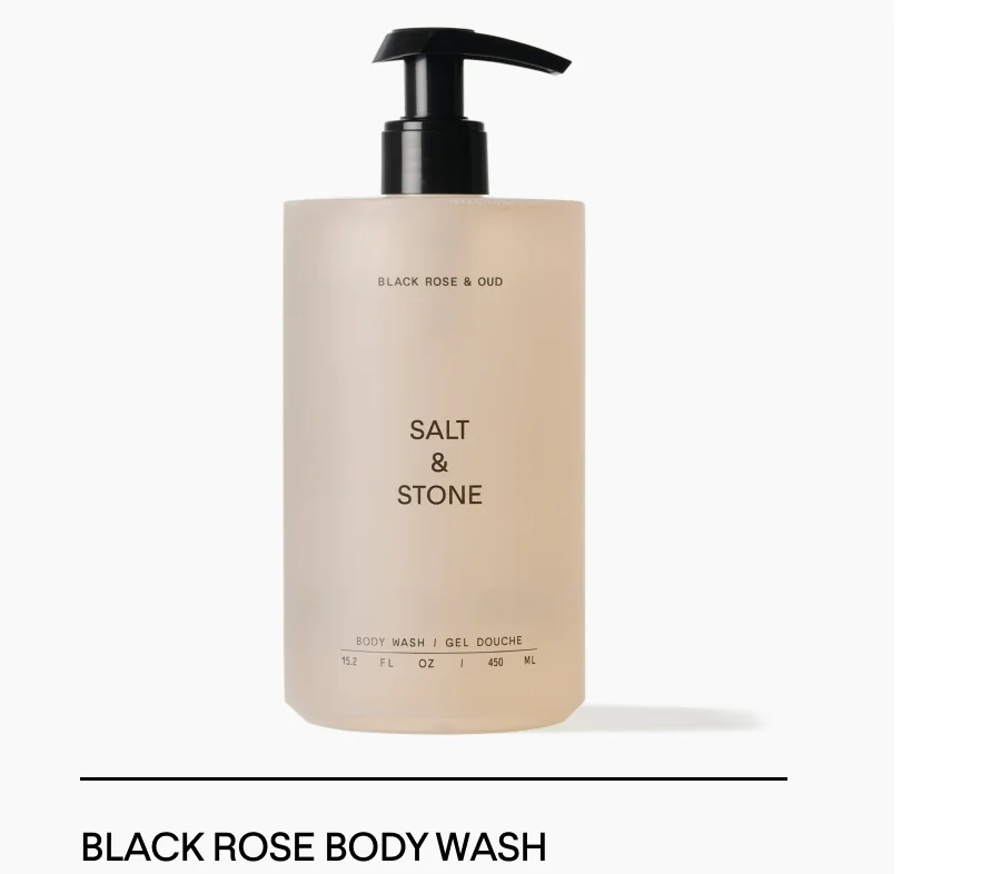 Black Rose Body Wash