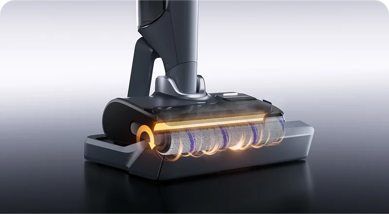 The Built-in Iron Dries the Mop till Fluffy
