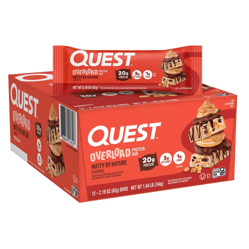 Image of Nutty By Nature Overload Bar
