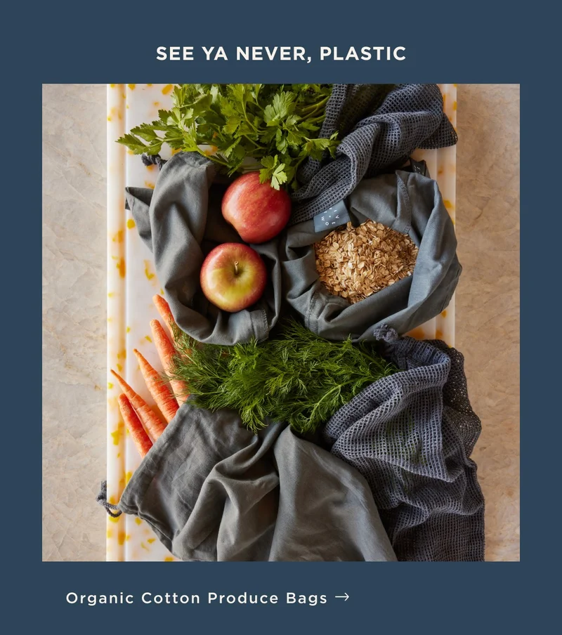 Organic Cotton Produce Bags