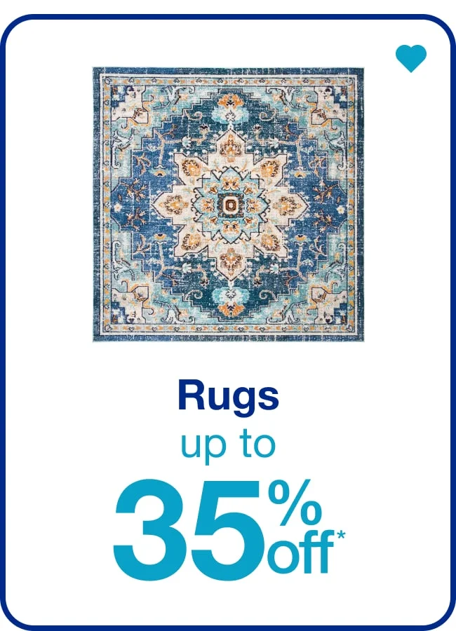 Save on Rugs — Shop Now!