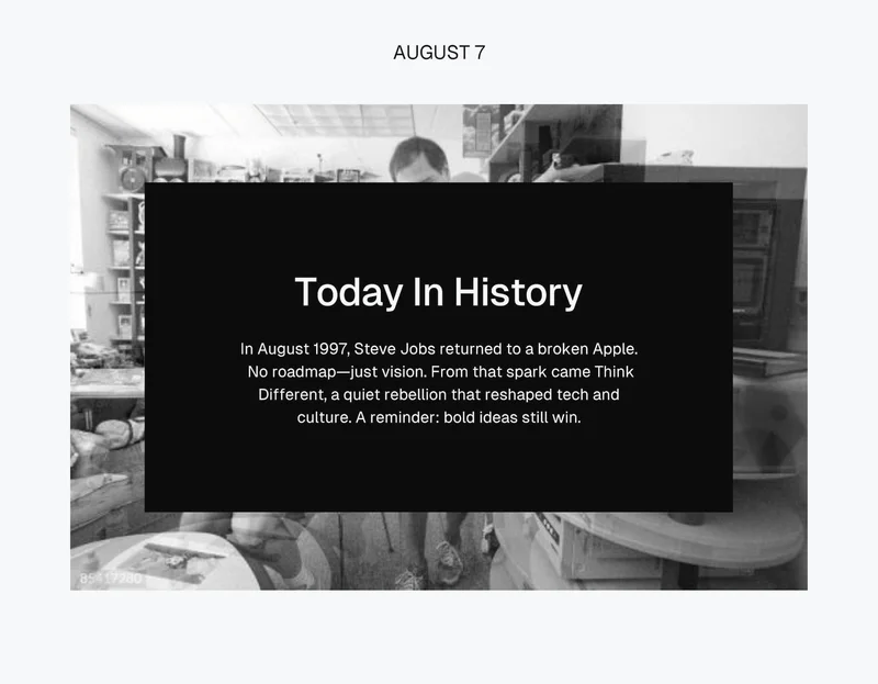 Today In History